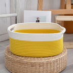 Natural Storage Basket with Ribbons | Kelmera