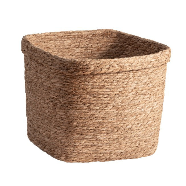 Natural Storage Basket with Woven Design | Kelmera