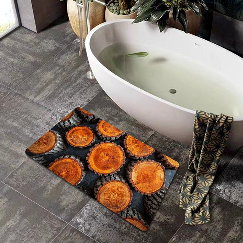 Natural Wood Grain Bath Mat | Kelmera
