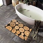 Natural Wood Grain Bath Mat | Kelmera