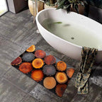Natural Wood Grain Bath Mat | Kelmera