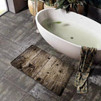 Natural Wood Grain Bath Mat | Kelmera