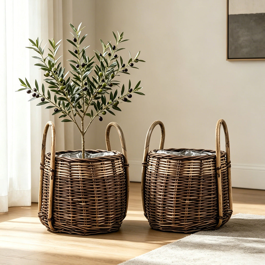 Natural Woven Storage Basket | Kelmera