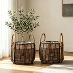 Natural Woven Storage Basket | Kelmera