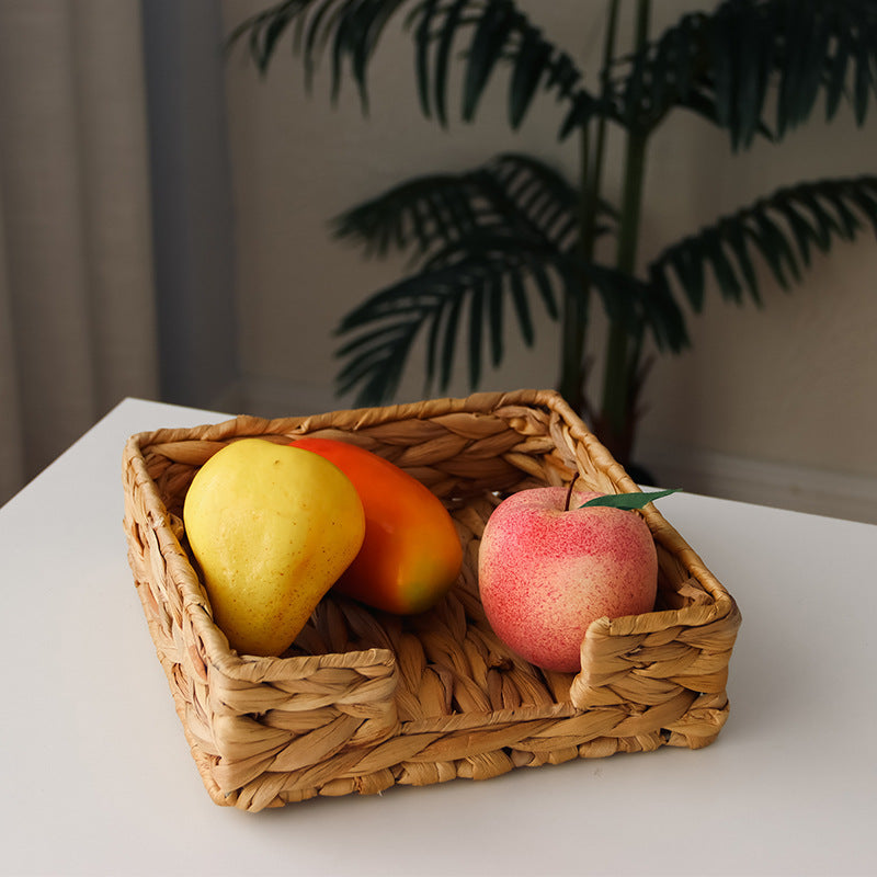Natural Woven Storage Basket Square | Kelmera
