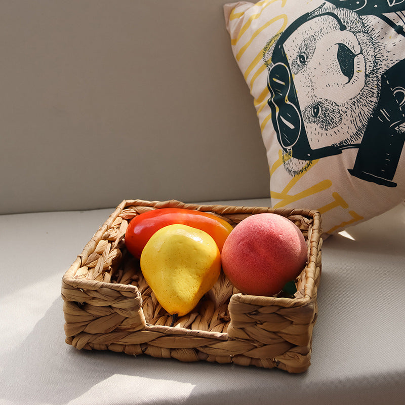 Natural Woven Storage Basket Square | Kelmera
