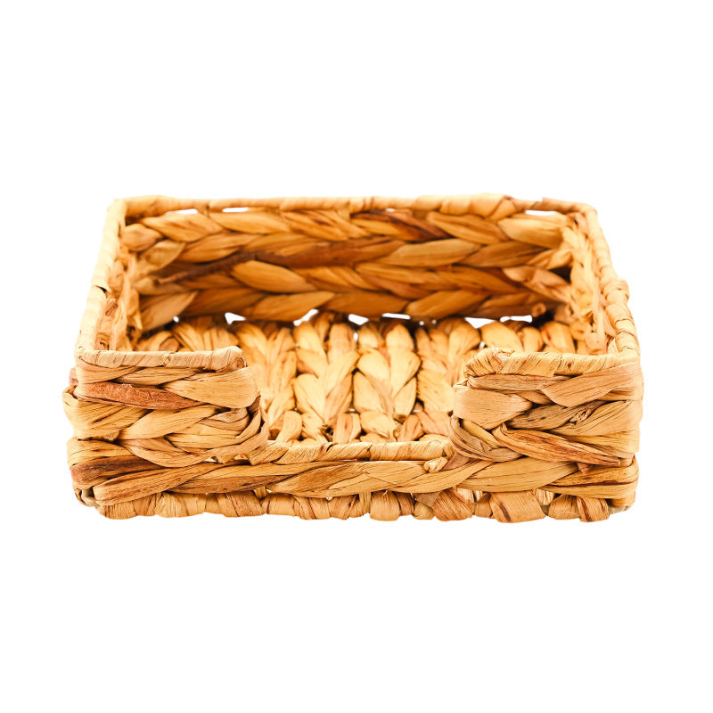 Natural Woven Storage Basket Square | Kelmera