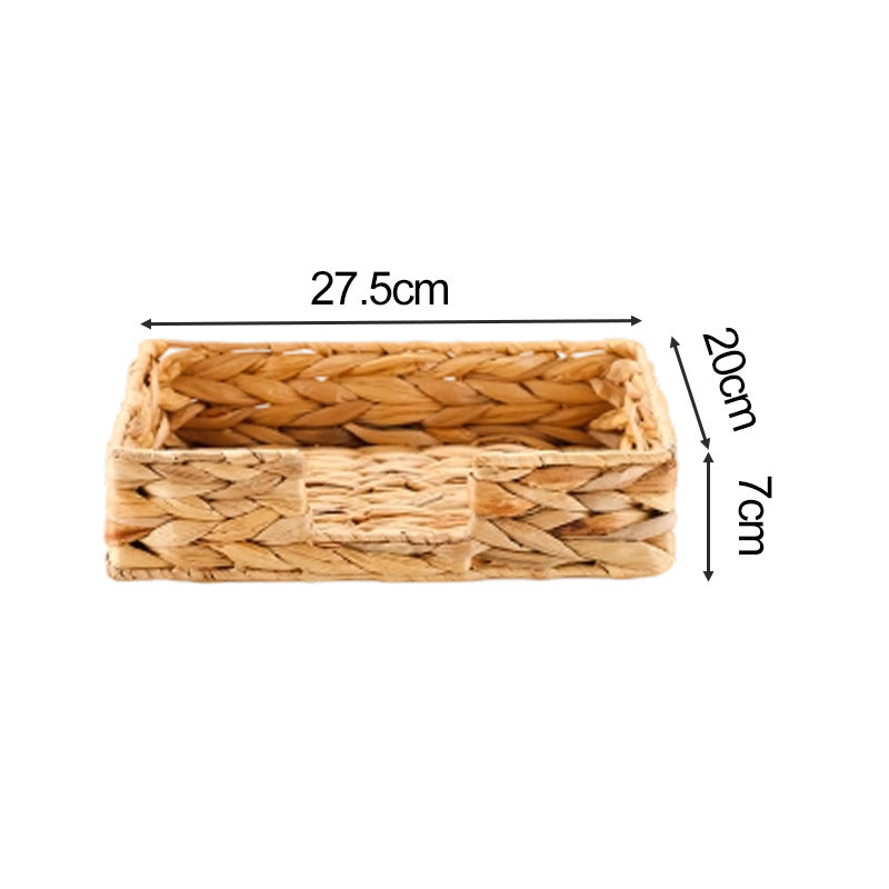 Natural Woven Storage Basket Square | Kelmera
