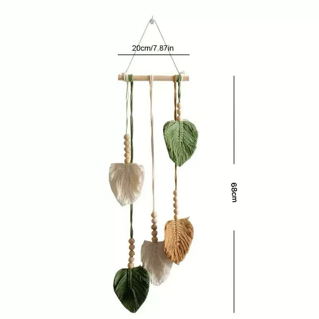 Nature-Inspired Macrame Leaf Wall Hanging | Kelmera