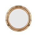 Nautical-Inspired Round Decorative Wall Mirror | Kelmera