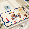Nautical-Themed Memory Foam Bath Mat | Kelmera
