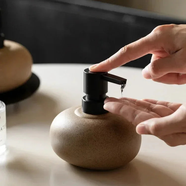 Nelas Ceramic Soap Dispenser
