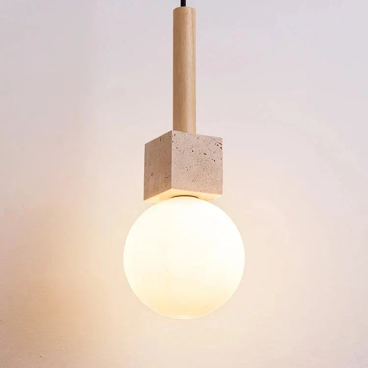 Nelas Travertine Pendant Lamp