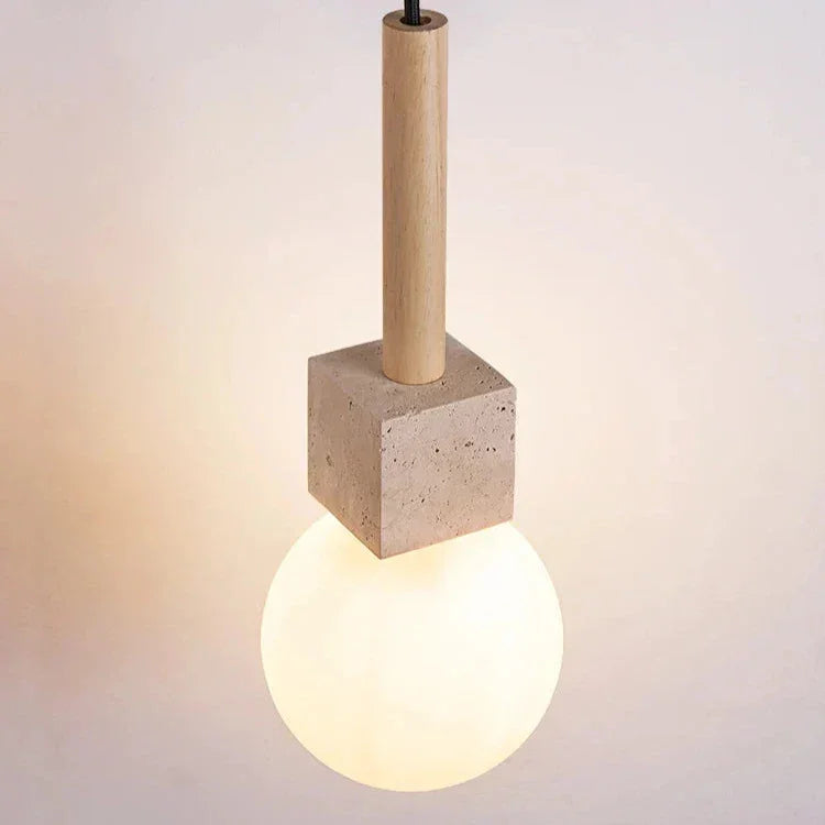 Nelas Travertine Pendant Lamp