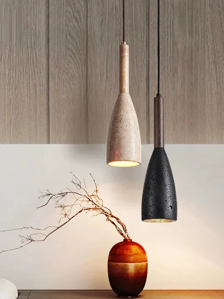 Nelmita Pendant Lamp - Walnut