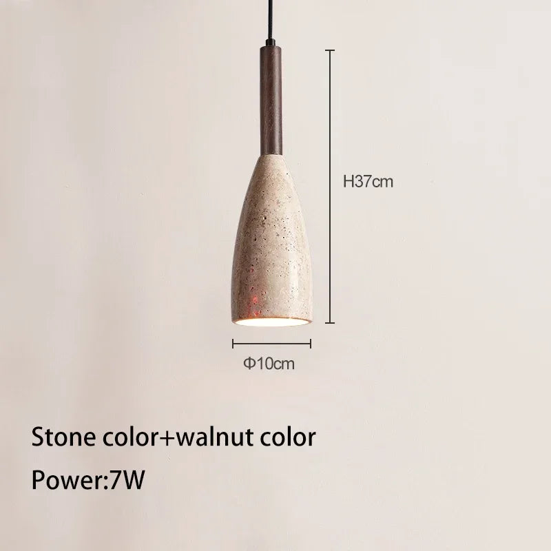 Nelmita Pendant Lamp - Walnut