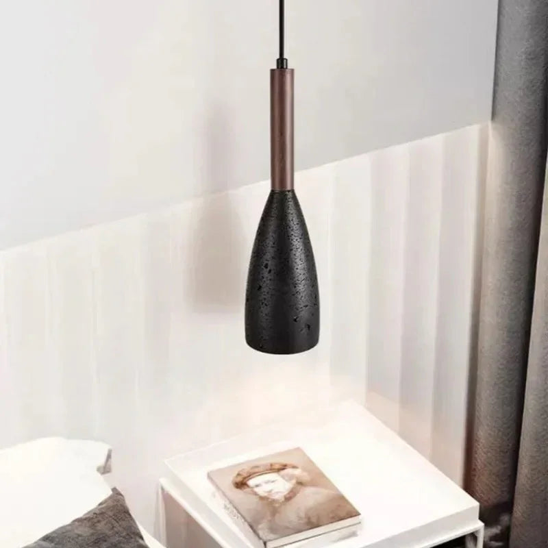 Nelmita Pendant Lamp - Walnut