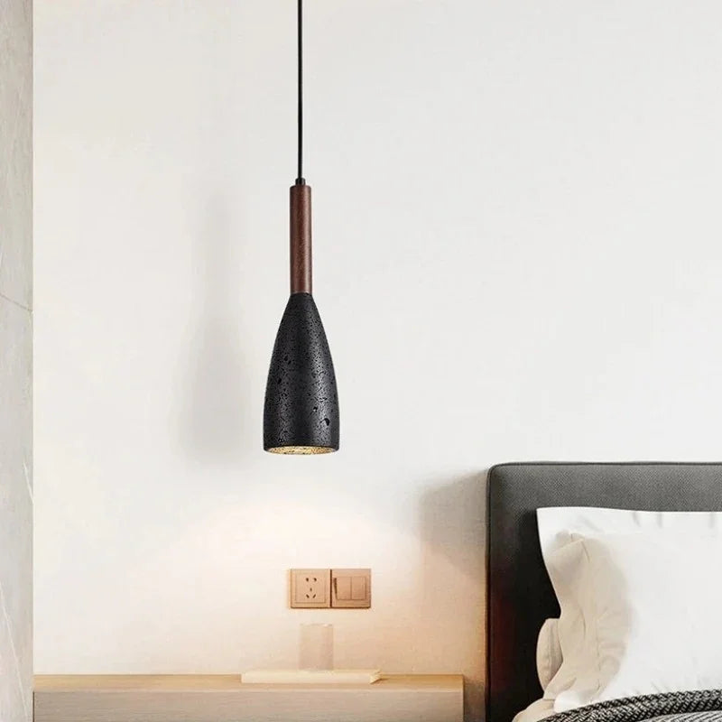 Nelmita Pendant Lamp - Walnut
