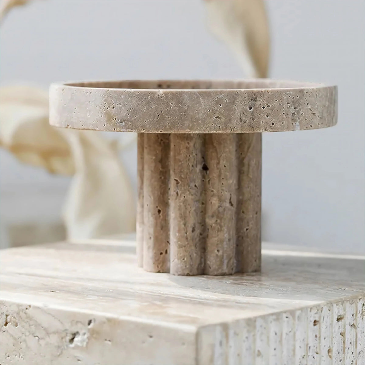 Nelmita Travertine Tray