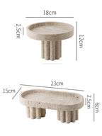 Nelmita Travertine Tray