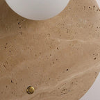 Nelmita Travertine Wall Lamp - Natural