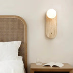 Nelmita Travertine Wall Lamp - Natural