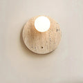 Nelmita Travertine Wall Lamp - Natural