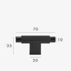 Nelmoda Knurled Cabinet Knobs
