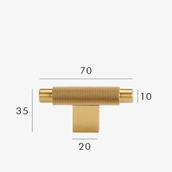 Nelmoda Knurled Cabinet Knobs