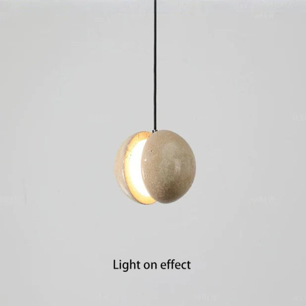 Nelmoda Travertine Pendant Lamp