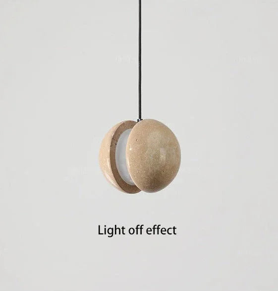 Nelmoda Travertine Pendant Lamp