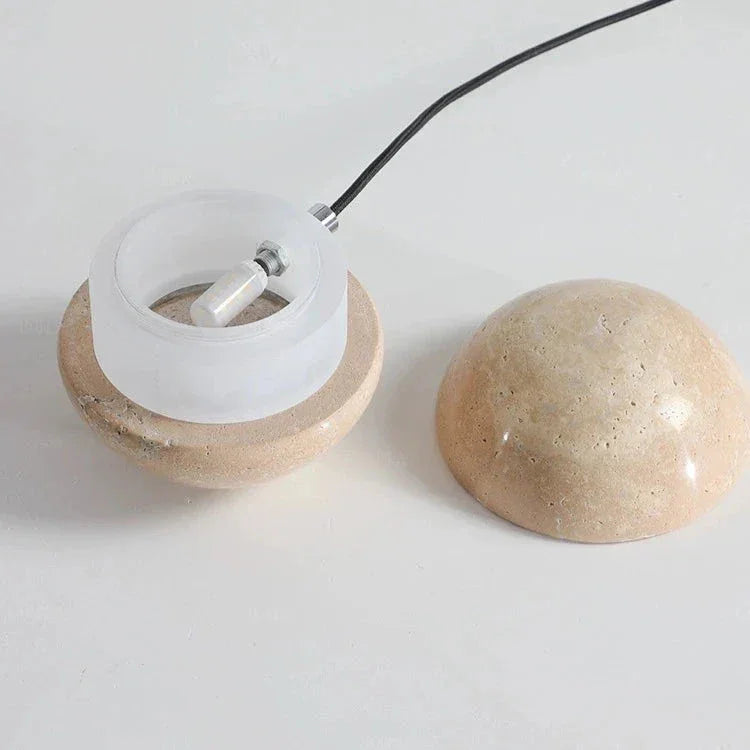 Nelmoda Travertine Pendant Lamp
