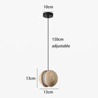Nelmoda Travertine Pendant Lamp