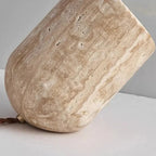 Nelmova Travertine Table Lamp