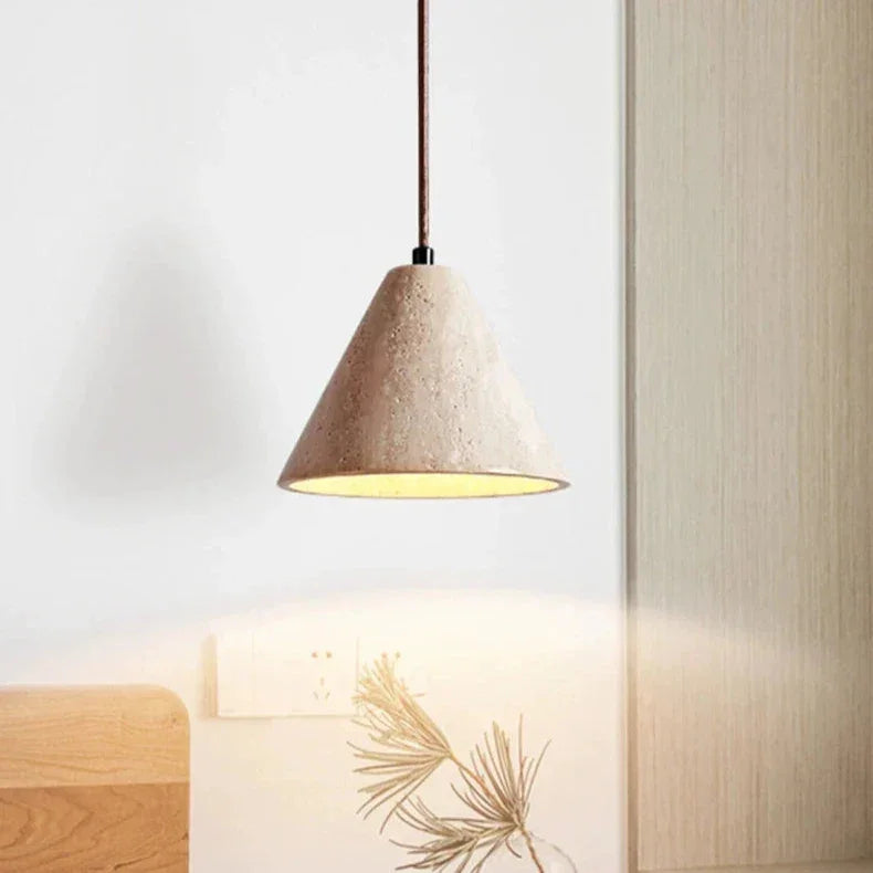 Nelnoda Travertine Pendant Lamp