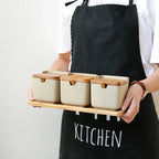 Nelstina Ceramic Seasoning Jar Set