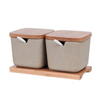 Nelstina Ceramic Seasoning Jar Set