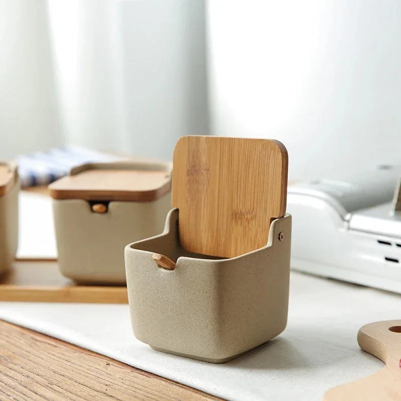 Nelstina Ceramic Seasoning Jar Set