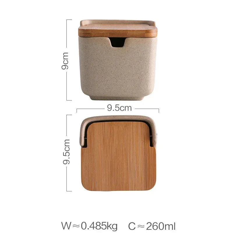 Nelstina Ceramic Seasoning Jar Set