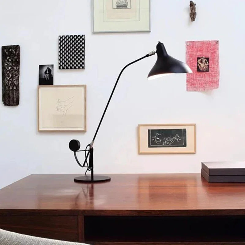 Neltunda Linen Desk Lamp