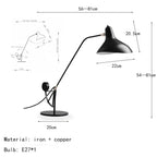 Neltunda Linen Desk Lamp