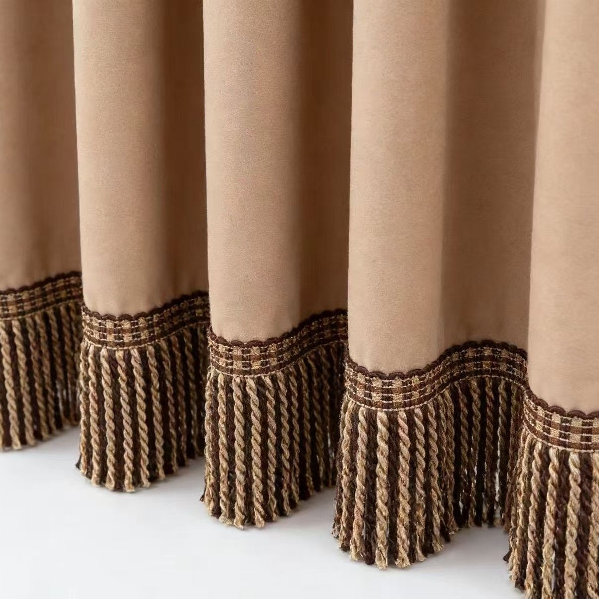 Noble Curtain with Fringe Trim | Kelmera