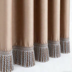 Noble Curtain with Fringe Trim | Kelmera