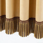 Noble Curtain with Fringe Trim | Kelmera