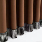 Noble Curtain with Fringe Trim | Kelmera
