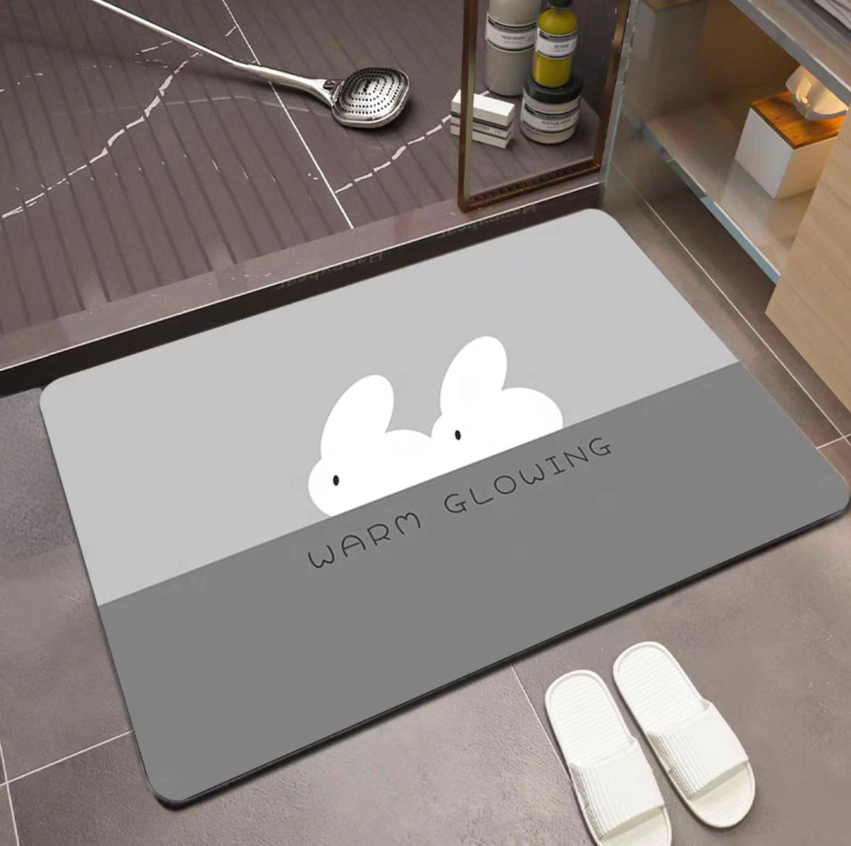 Non-Slip Bathroom Mat | Kelmera