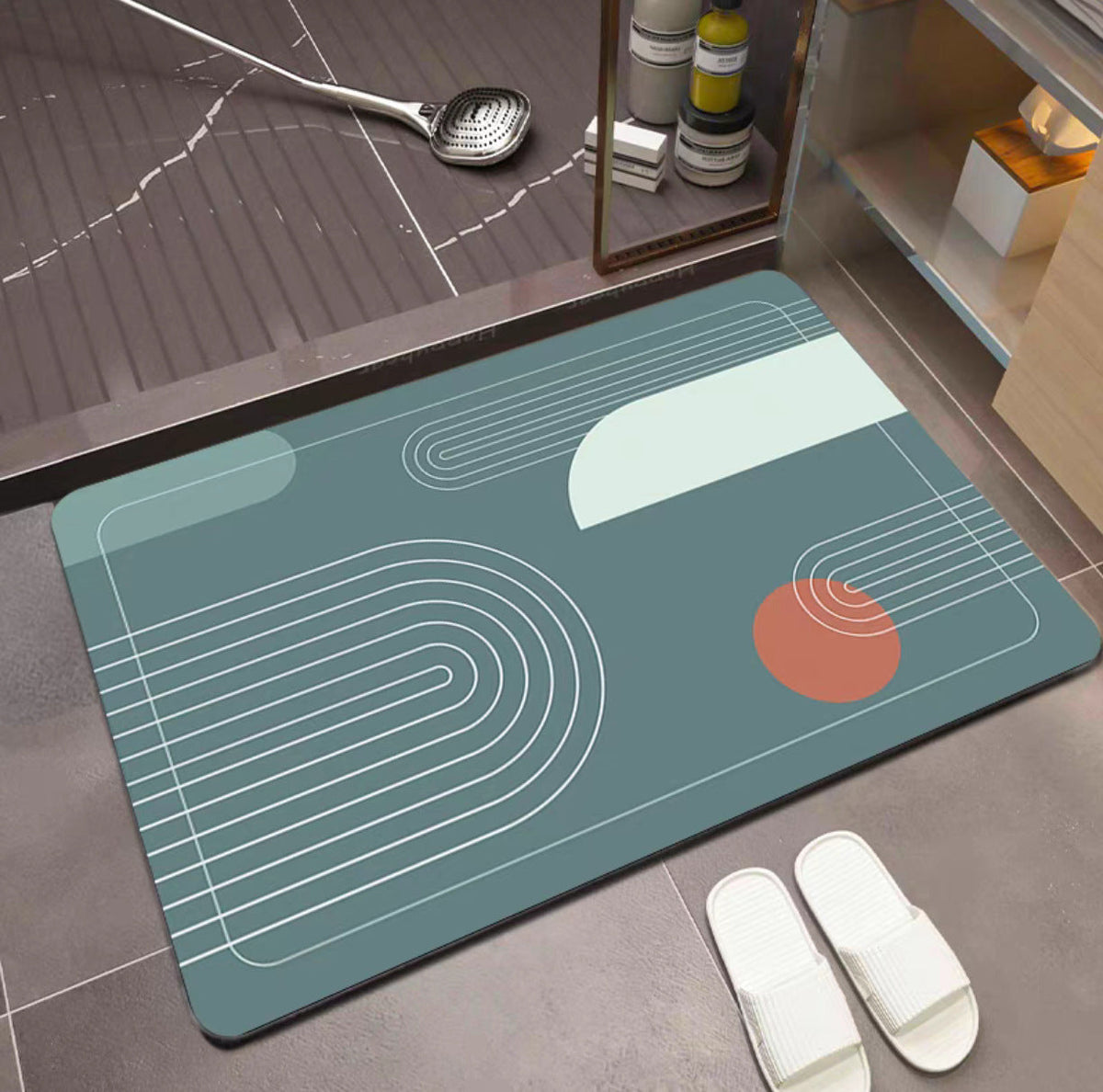 Non-Slip Bathroom Mat | Kelmera