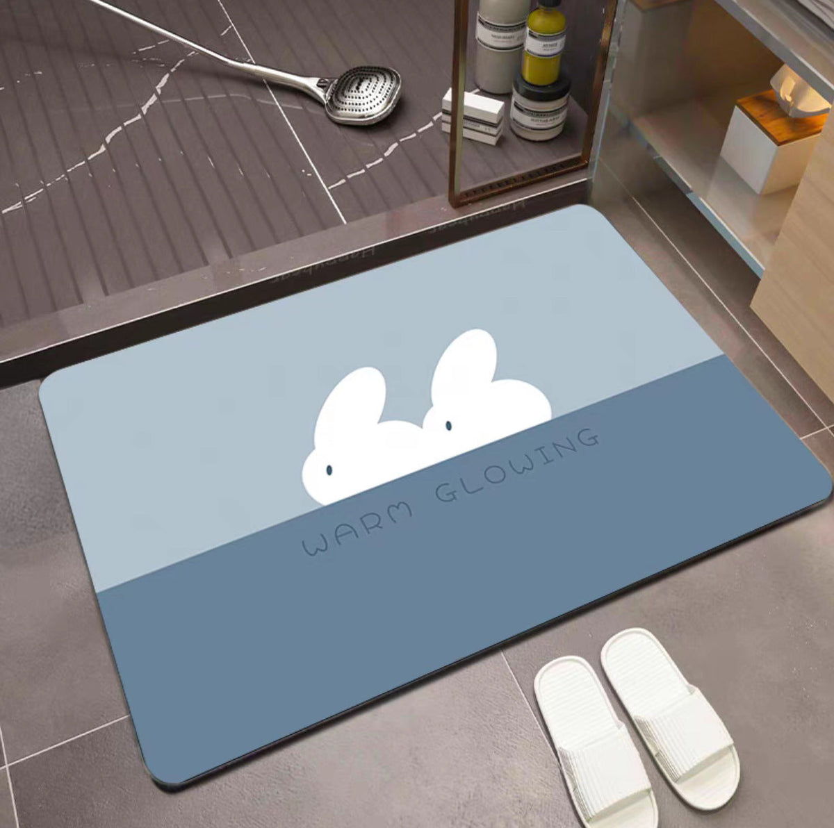 Non-Slip Bathroom Mat | Kelmera