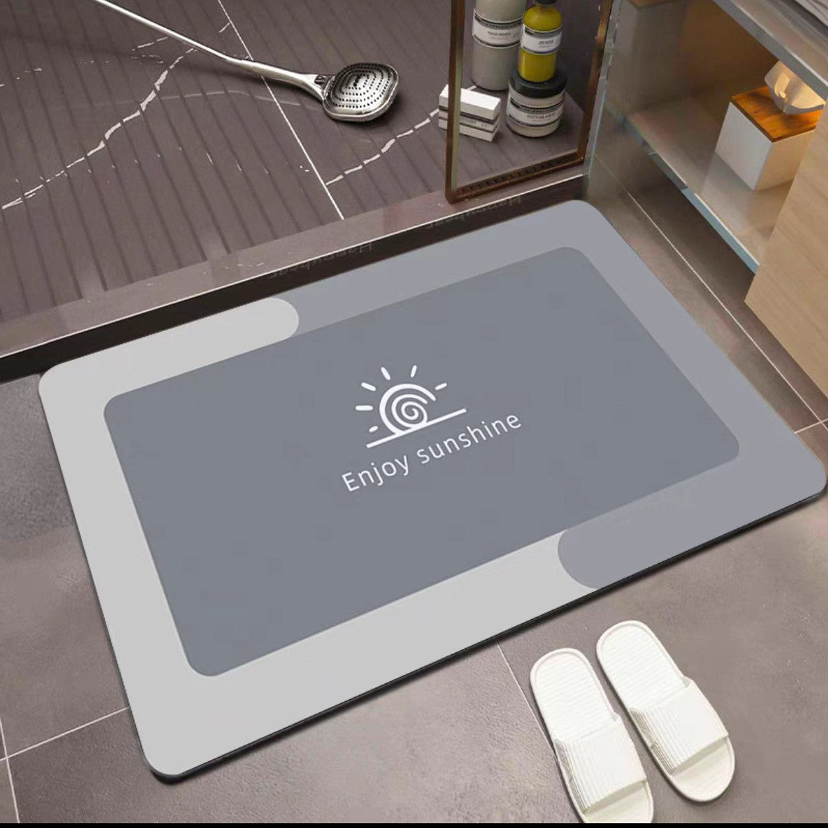 Non-Slip Bathroom Mat | Kelmera
