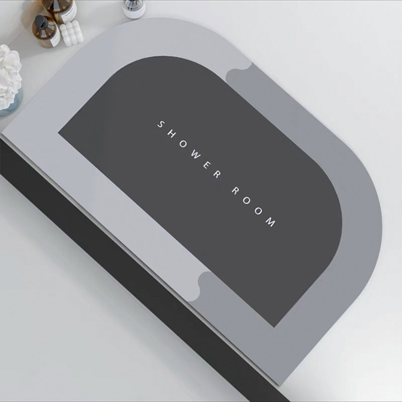 Non-Slip Oval Shower Mat | Kelmera